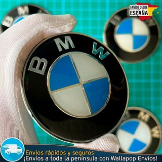 X4 Emblemas BMW 65mm Pegatinas Tapacubos Llantas