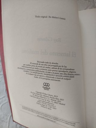 Libro "El lamento del mafioso"