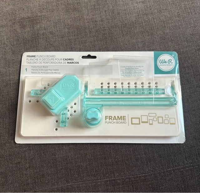 Tablero de perforadora de marcos