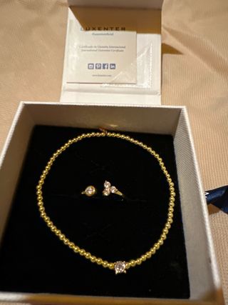 Conjuto anillo y pulsera