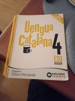 Lengua catalana 4 ESO Barcanova
