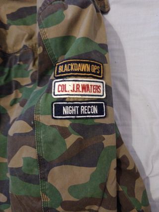 Chaqueton Camuflaje Pull and Bear XL