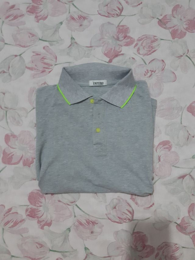 Polo uomo grigia S