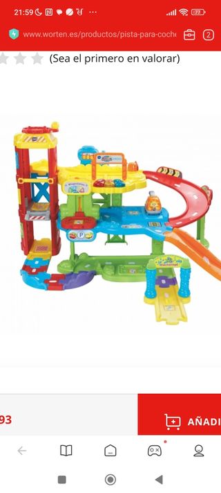 Parque para coches Vtech