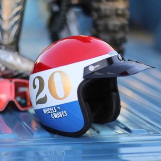Visera casco Hedon Jet custom biltwell