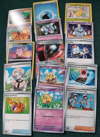 Cartas Pokemon variadas