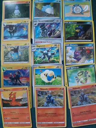 Cartas Pokemon variadas