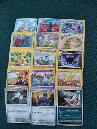 Cartas Pokemon variadas