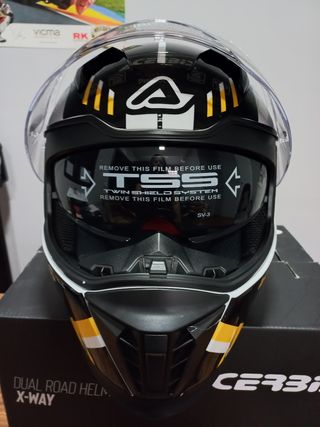 CASCO MOTO INTEGRAL HOMBRE MUJER NIÑO NIÑA 