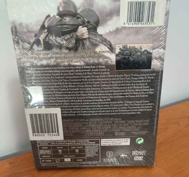 DVD con precinto sin uso,