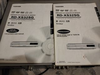 Vendo DVD grabador Toshiba RD-XS32SG