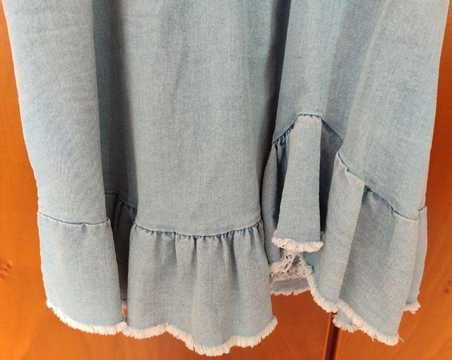 Vestito di jeans 70% cotone