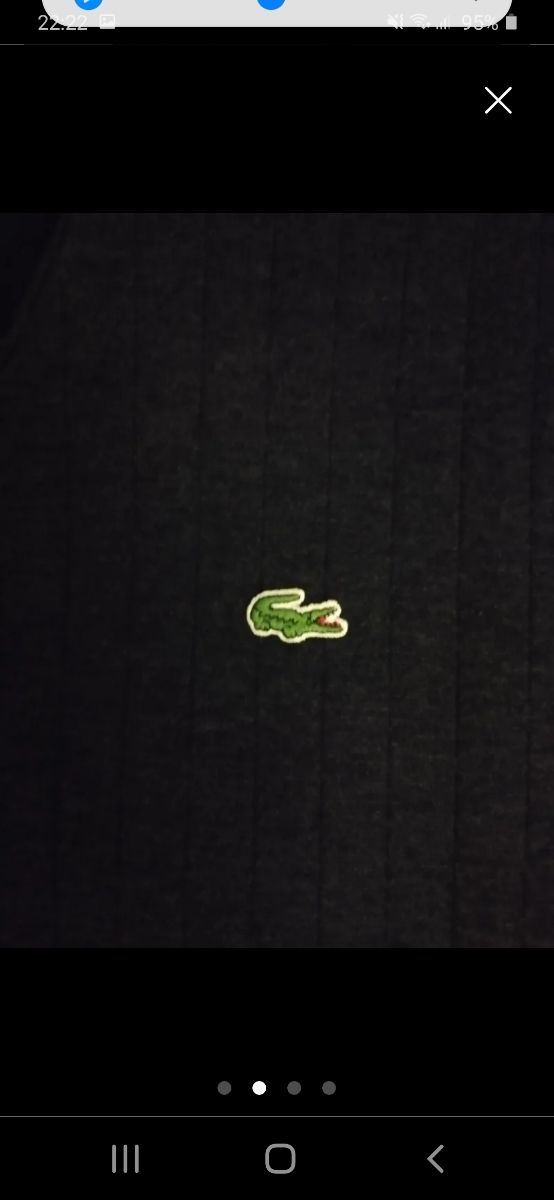 Chaleco hombre lacoste