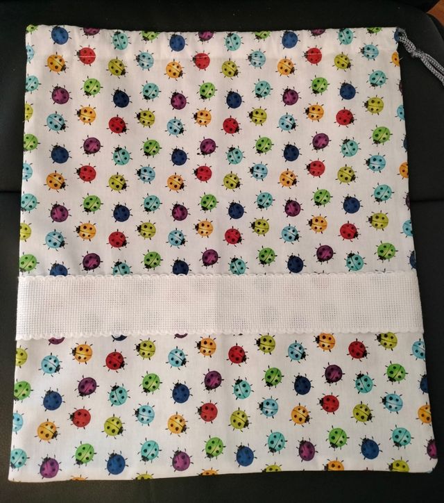Sacchetto asilo coccinelle