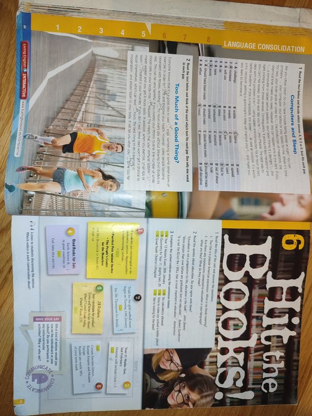 Libro inglés Living English 1