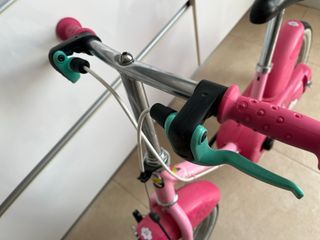 Bicicleta rosa Btwin Decathlon 14 pulgadas 