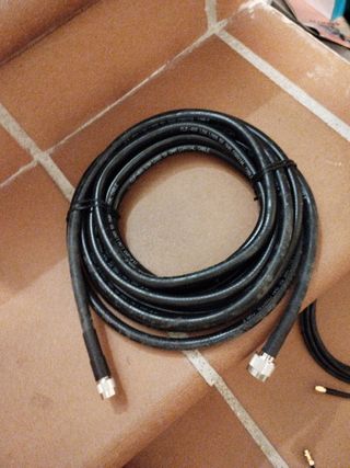 Lote WiFi: antena, cables, adaptadores....