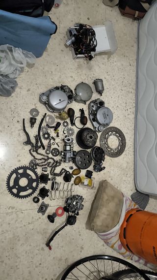 Piezas, despiece de motos