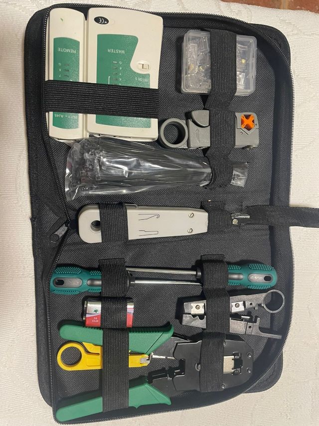 Maletín kit herramientas electricidad