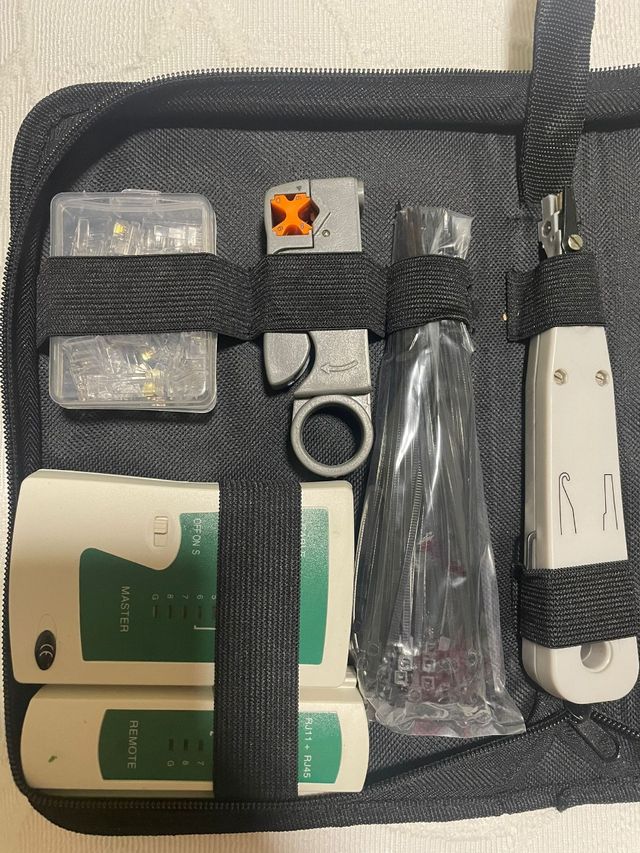 Maletín kit herramientas electricidad