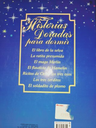 Cuento-Historias Doradas para dormir.