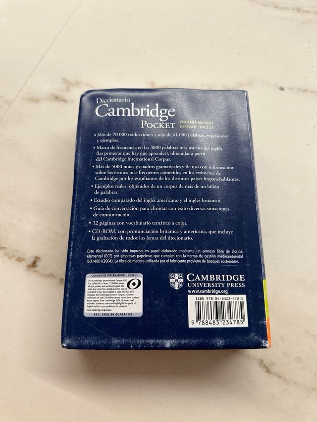Diccionario Cambridge Pocket
