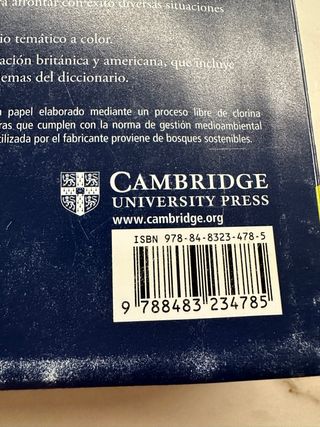 Diccionario Cambridge Pocket