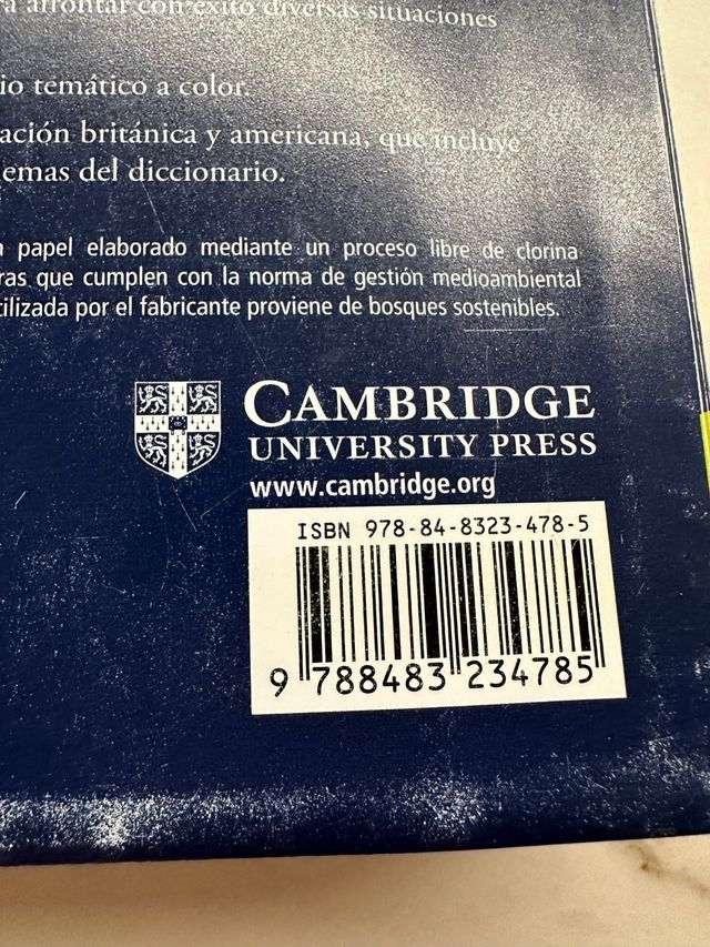 Diccionario Cambridge Pocket