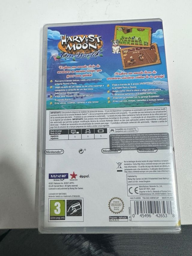 Harvest moon switch