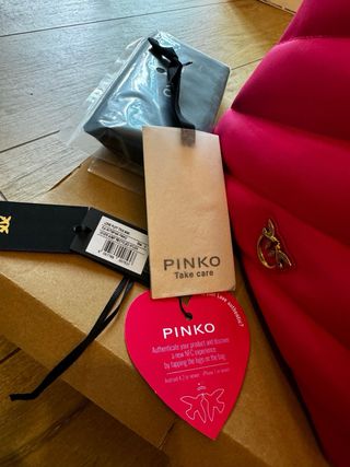 Pinko Love Puff Tris Mini Recycled N, Borsa Donna