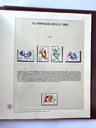 Álbum Juegos Olímpicos Moscú 1980 VOL.2