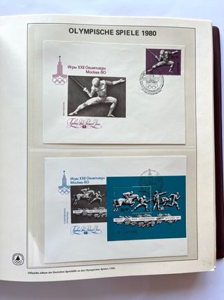 Álbum Juegos Olímpicos Moscú 1980 VOL.2