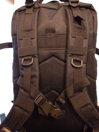 Mochila negra camping 45 litros CrossFit