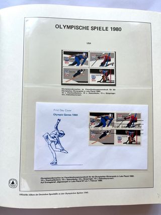 Álbum Juegos Olímpicos Moscú 1980 VOL.1