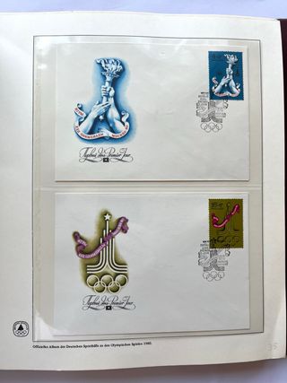 Álbum Juegos Olímpicos Moscú 1980 VOL.1