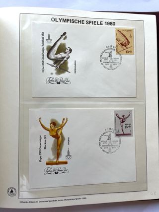 Álbum Juegos Olímpicos Moscú 1980 VOL.1