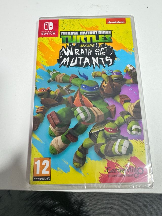 Teenage mutant ninja turtles arcade  switch