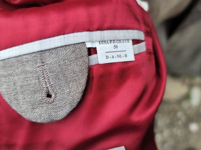 Chaqueta gris de Brunello Cucinelli. Nueva. T 50