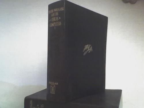 OBRAS COMPLETAS DE GOETHE. AGUILAR. 3 TOMOS.