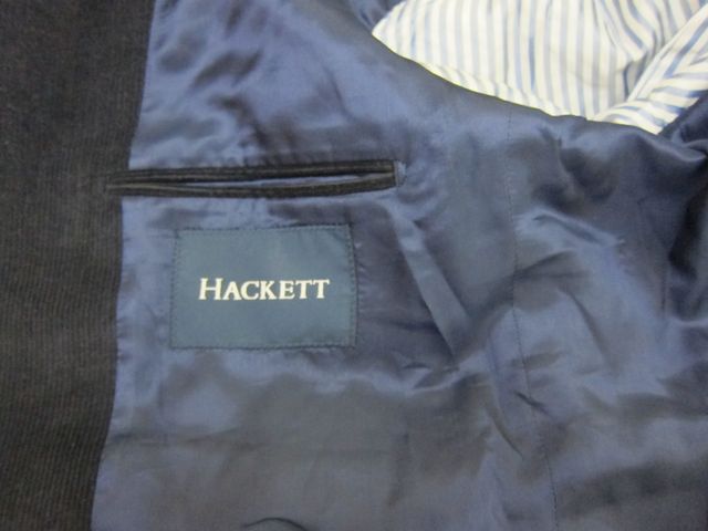 CHAQUETA NUEVA DE PANA AZUL DE HACKETT. T 40R