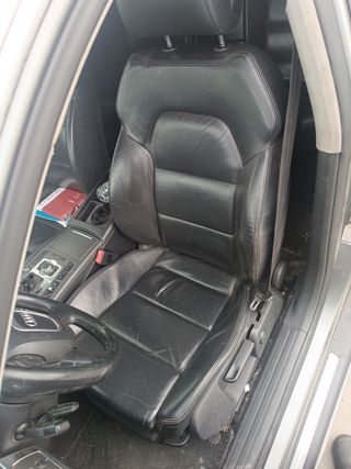 Juego asientos Cuero negro Audi A6 '05
