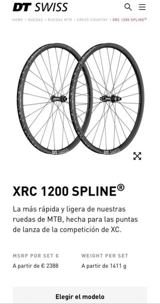 DT SWISS XRC 1200-30/36 mm New Ratchet EXP Carbon