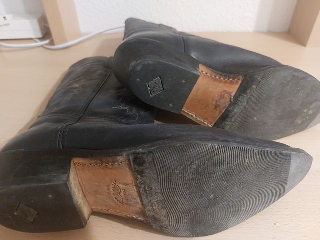 BOTAS AMERICANAS CUERO HOMBRE