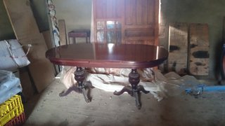 Mesa salón madera extensible