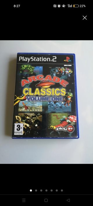 Juego play 2 Arcade classics volumen one 