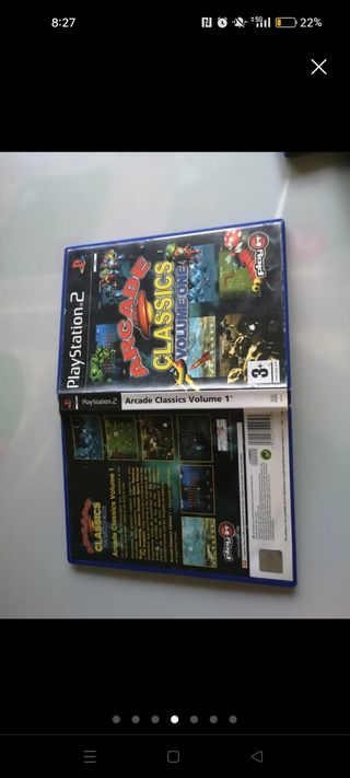 Juego play 2 Arcade classics volumen one 