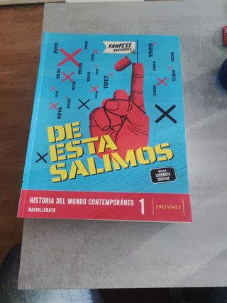Libros 1 bachillerato Edelvives, nuevos