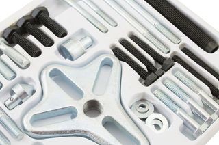 Extractor armónico de poleas y volantes