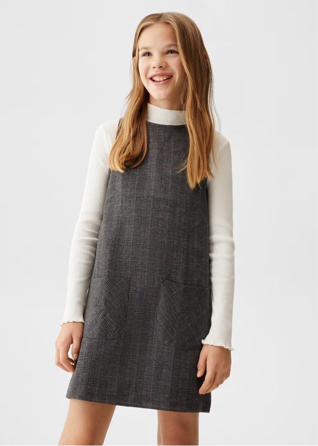 Pichi con bolsillos niña 11-12 _ Mango