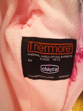 Abrigo bebé con capucha, marca Chicco